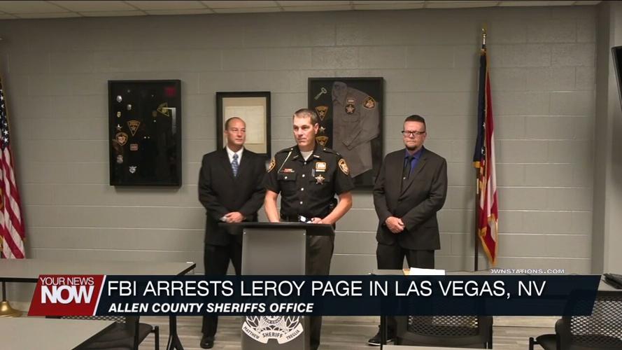 Lima fugitive Leroy Page captured in Las Vegas by FBI