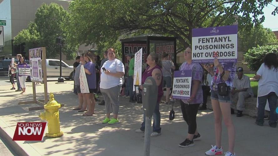 APALD holds rally in Lima to raise awareness to Fentanyl deaths