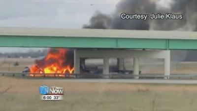 *Updated* Fiery crash on U.S. 30 claims the lives of two people