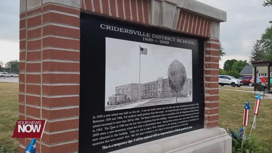Legacy Park honors the students that went through Cridersville School