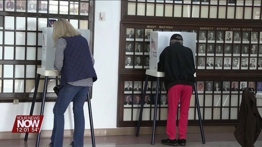 Poll workers are seeing a steady stream of voters for this off year election