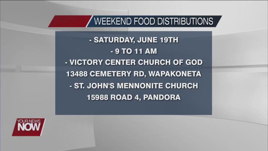 Upcoming food distributions this weekend through WOFB