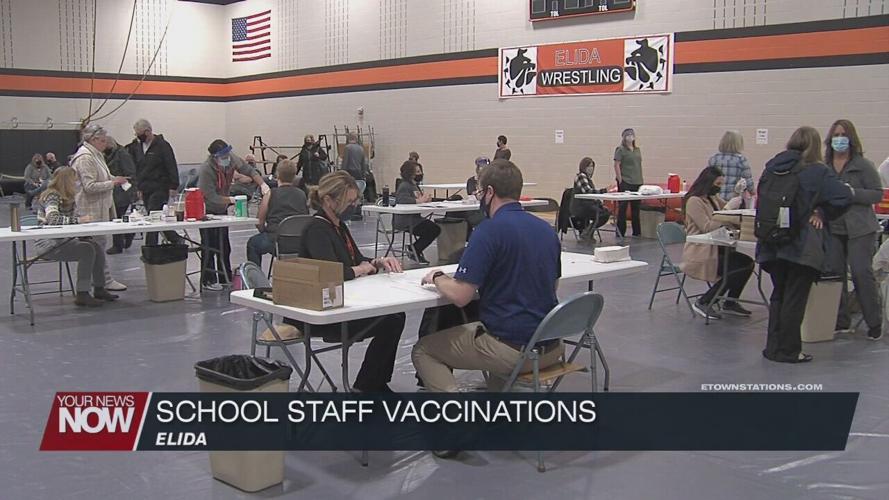 Elida Local Schools staff among first in the county to receive COVID vaccine