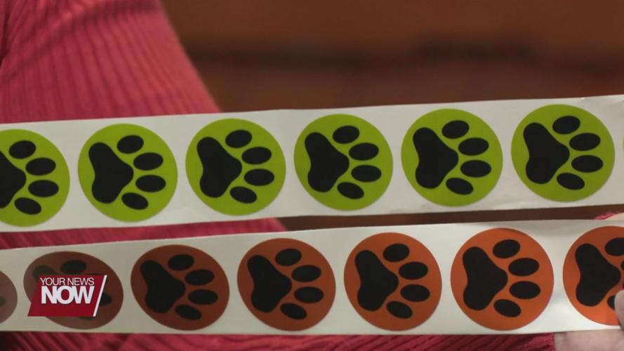 Dog owners in Van Wert could expect to see stickers appearing on their mailboxes