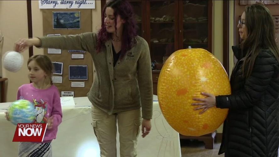 Kids in the JAMPD Nature Pals program explore the science behind the eclipse