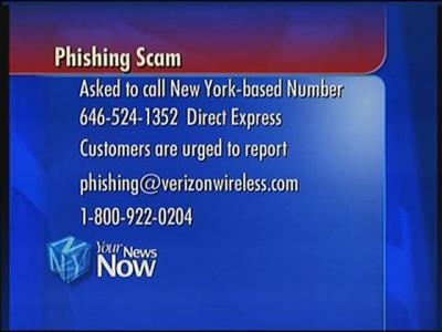 Phishing scam