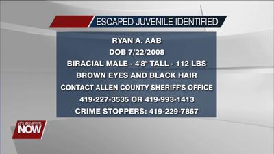 Sheriff's Office releases identity of escaped 13-year-old from Allen County Juvenile Detention Center