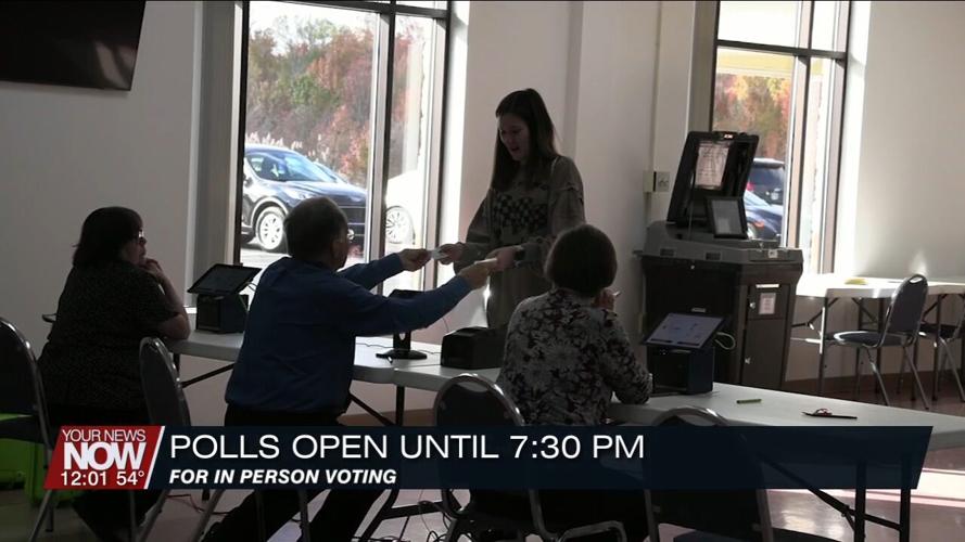 Poll workers are seeing a steady stream of voters for this off year election