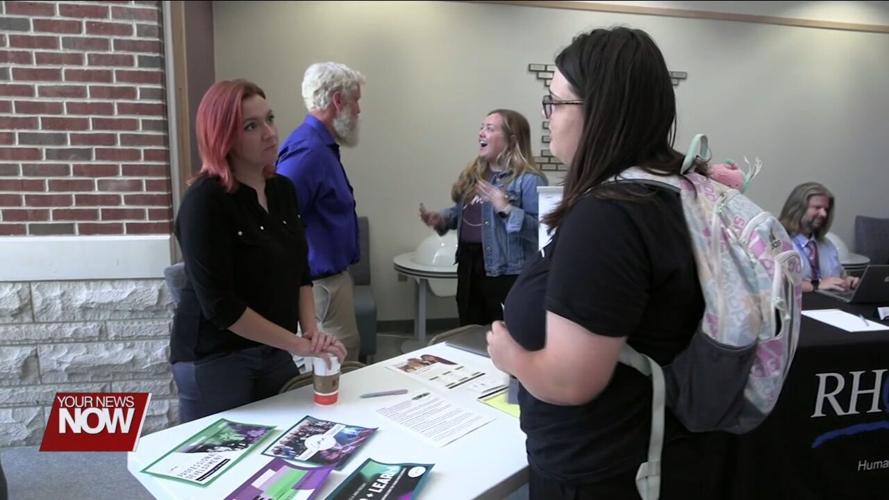 Ohio State Lima and Rhodes State College partner up for "Coffee & Careers" mini-internship fair
