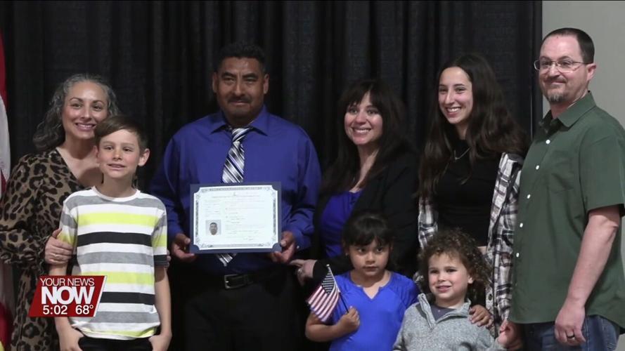 Nearly 60 immigrants take final step to become citizens of the United States