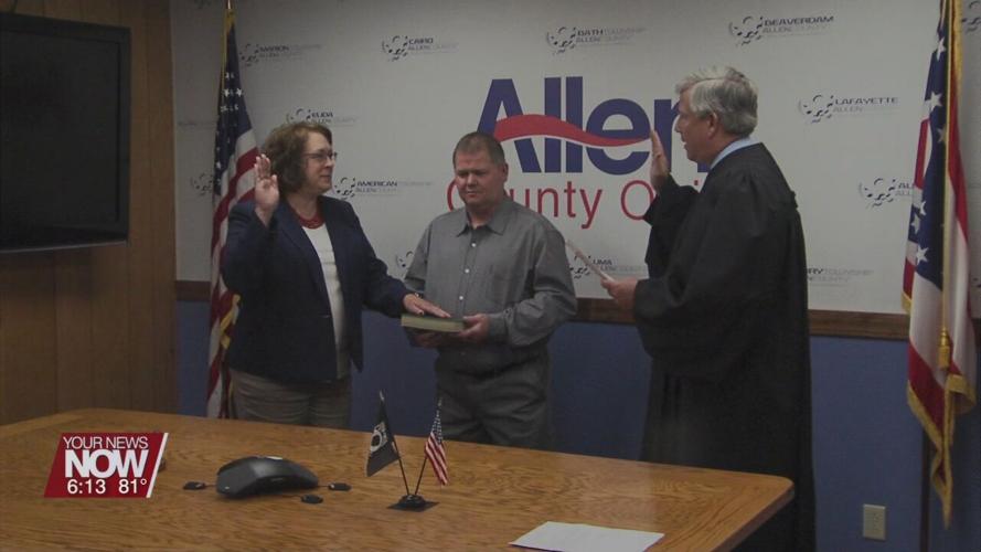 Seibert sworn in as Allen County Commissioner