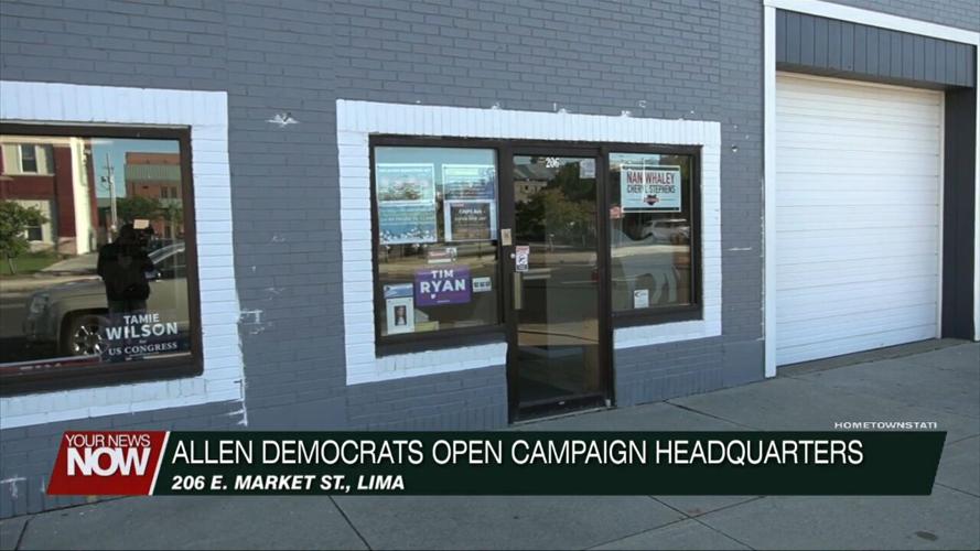 Allen Democrats open campaign headquarters in downtown Lima