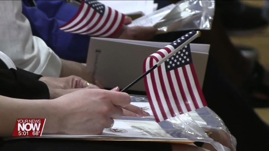 Nearly 60 immigrants take final step to become citizens of the United States