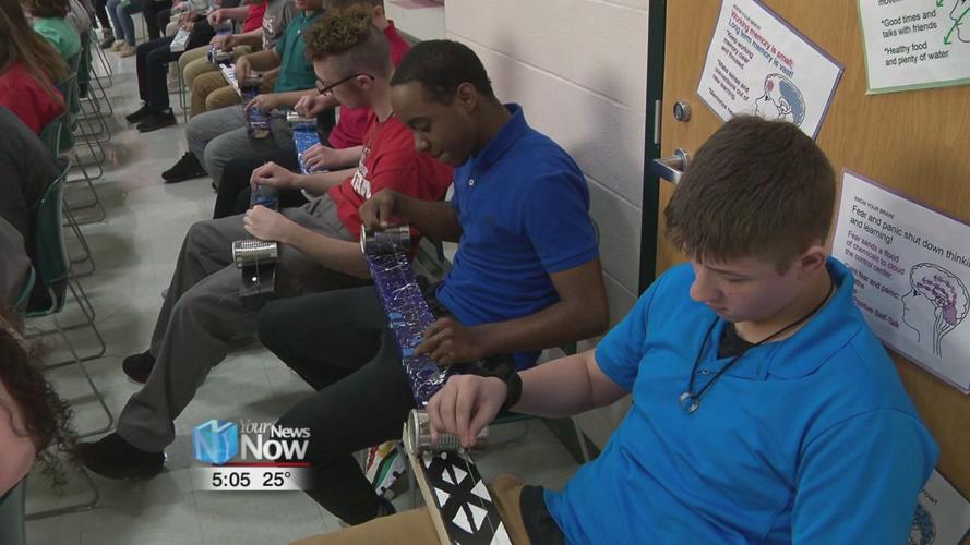 Liberty Arts Magnet has blues in their school with Gerry Hundt