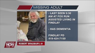 Findlay Police Department searching for an elderly man with dementia