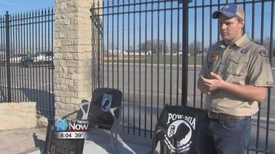 New P.O.W./M.I.A. chair added to Stadium Park