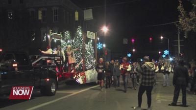 Christmas parade held in downtown Kenton