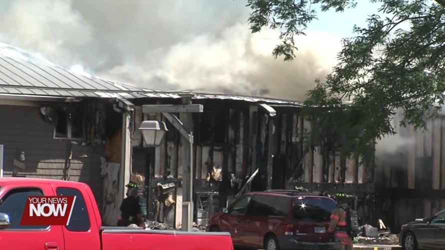 Fire damages multiple apartments in Bath Township