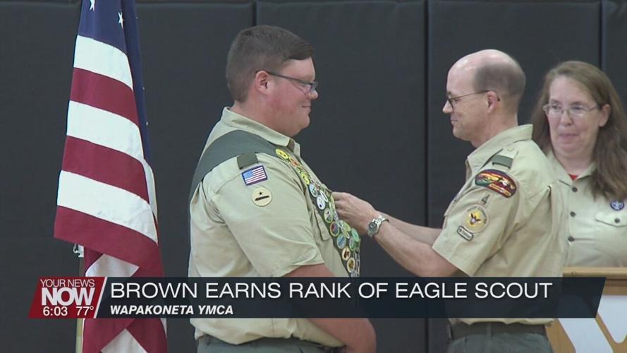 A Wapakoneta Boy Scout earns the rank of Eagle Scout