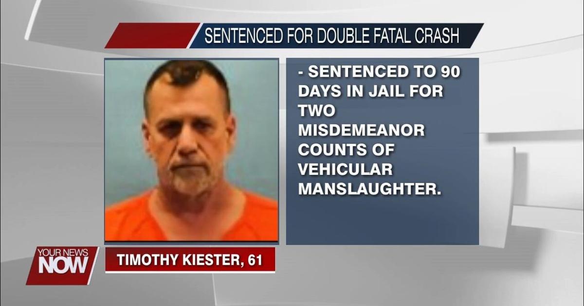 A Michigan man sentenced to 90 days for double fatal crash in Van Wert A Michigan man sentenced to 90 days for double fatal crash in Van Wert