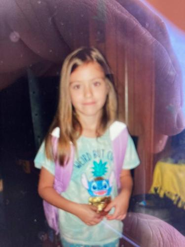 7-year-old Trinity Hurt