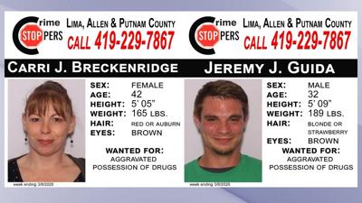 Crime Stoppers: Wanted Persons for the week ending March 8