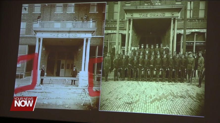 St. Marys High School class of '65 take a trip down memory lane while touring Grand Opera House