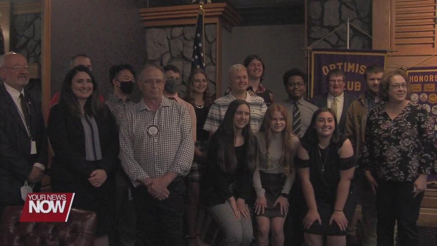 Area high schoolers honored by Lima Noon Optimists