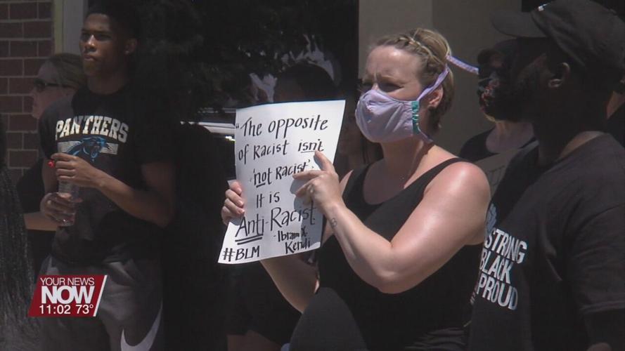 Young members of the community are to thank for another peaceful protest in Lima
