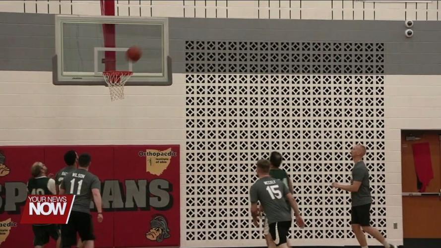 Allen County Sharks face off against first responders in fundraiser basketball game