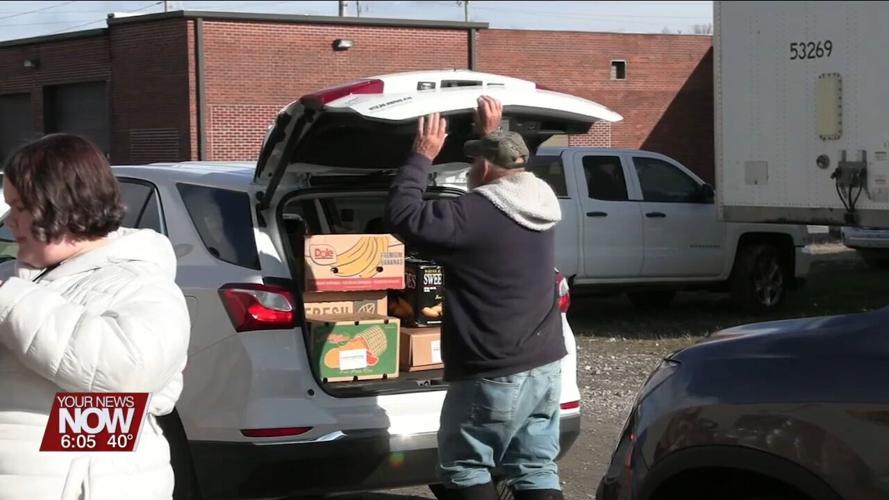 West Ohio Food Bank is seeing more first-time users of their services as the holidays get closer
