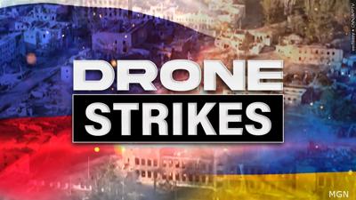 Russia and Ukraine Drone Strikes