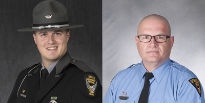 Van Wert Post of the Ohio State Highway Patrol Honors Saylor and Bowsher