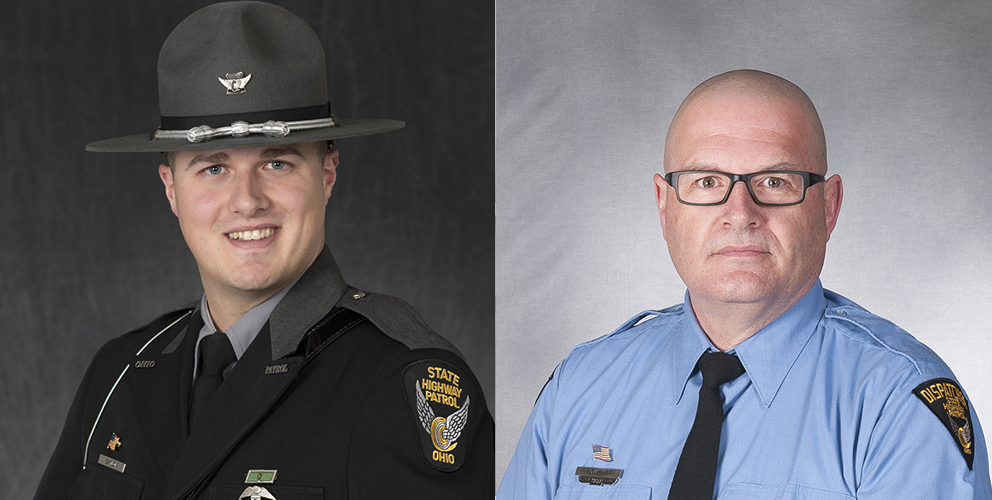 Van Wert Post of the Ohio State Highway Patrol Honors Saylor and Bowsher
