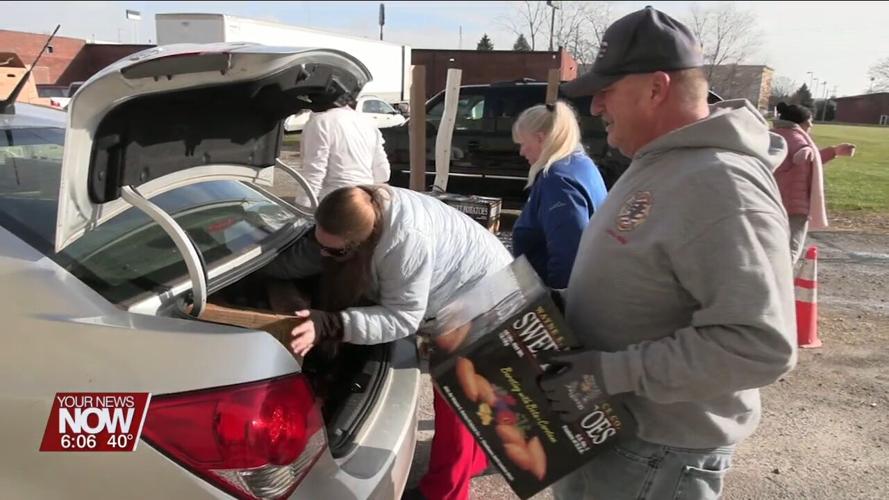 West Ohio Food Bank is seeing more first-time users of their services as the holidays get closer