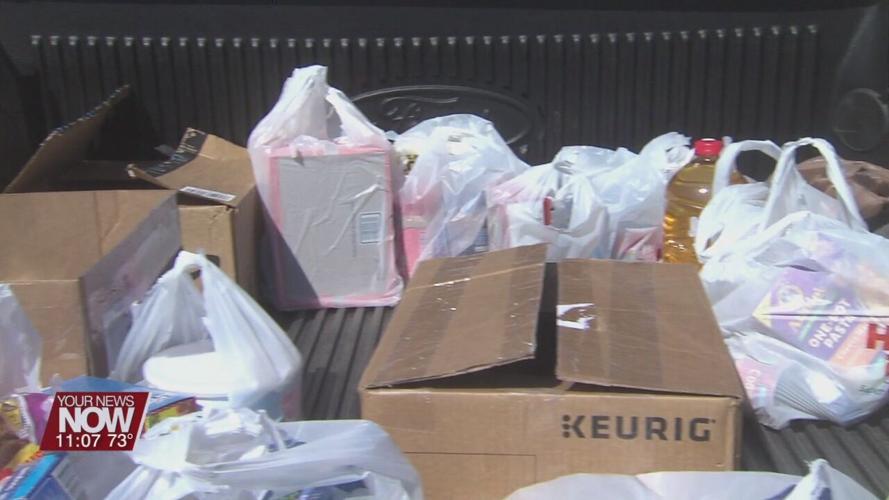 An Ottawa church holds drive-thru food drive