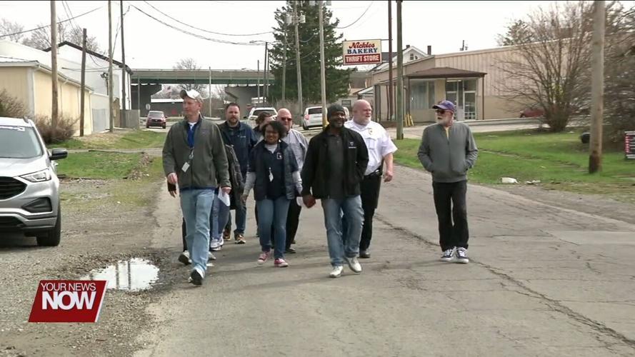 Mayor Smith visits the Seventh Ward to kick off this year's Walking the Wards