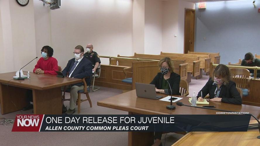 Lima teen suspected of robbery given one day release for grandmother's funeral