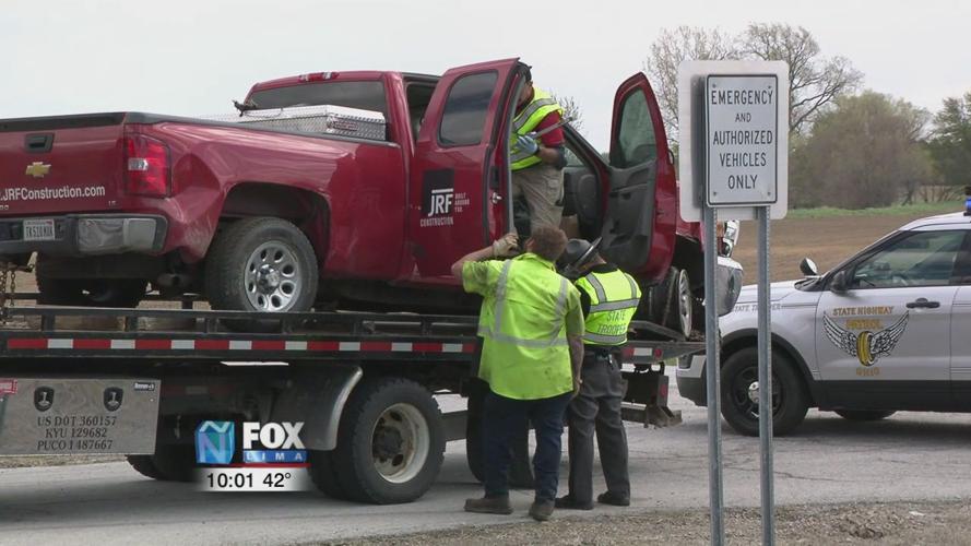 Pickup truck driver damages multiple vehicles on U.S. 30
