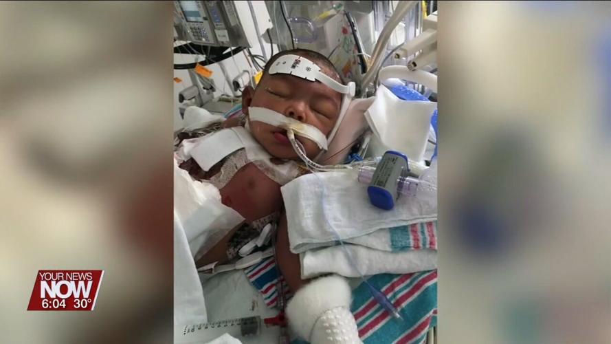 Family Filled with Love after Baby's Heart Transplant
