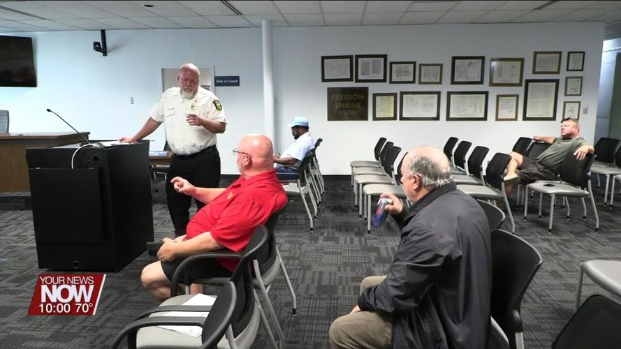 Lima City Council Safety Services Committee discusses city golf carts and liquor establishment emergency calls
