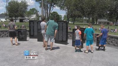 War Memorial Built for Blanchard Township Veterans