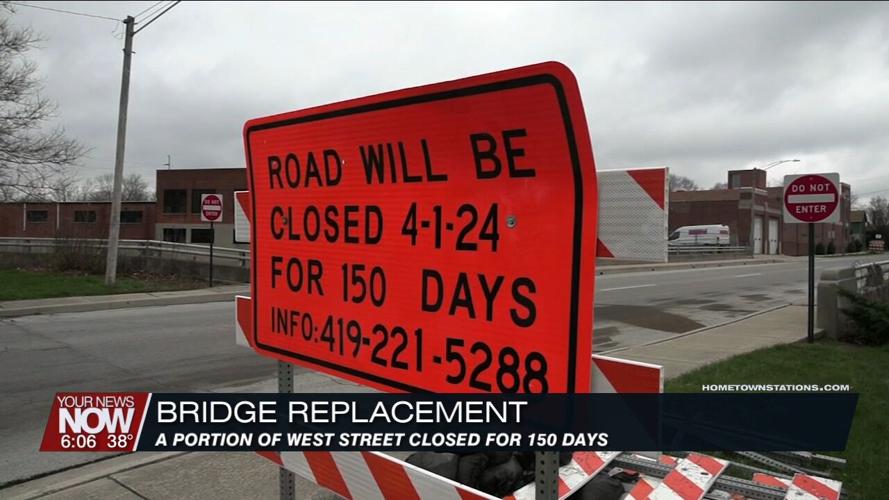 Replacement of West Street Bridge in Lima to begin April 1st