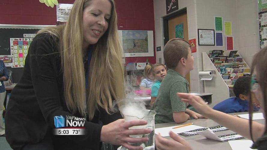 SESA demonstrates states of matter with third graders