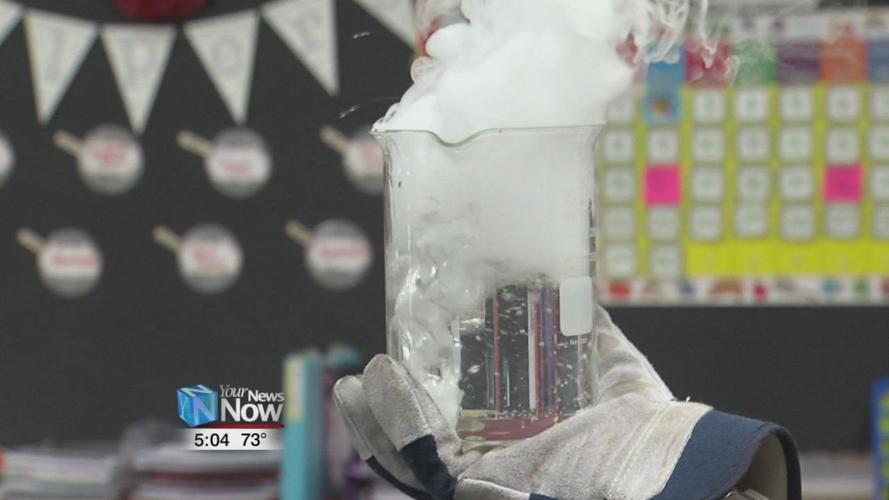 SESA demonstrates states of matter with third graders