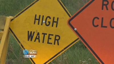 Flooding and high water in Putnam County