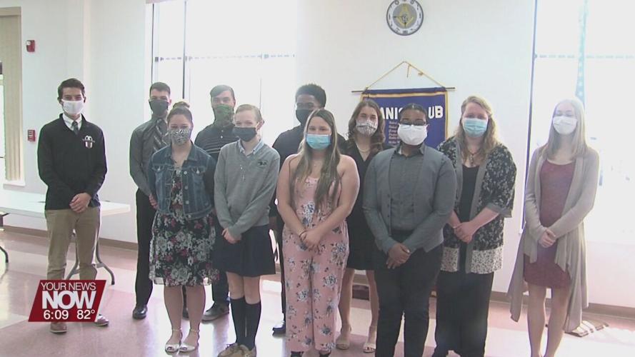 High school music students recognized during award ceremony