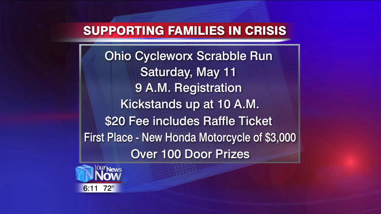 Ohio Cycleworx Scrabble Run continues its support of Family