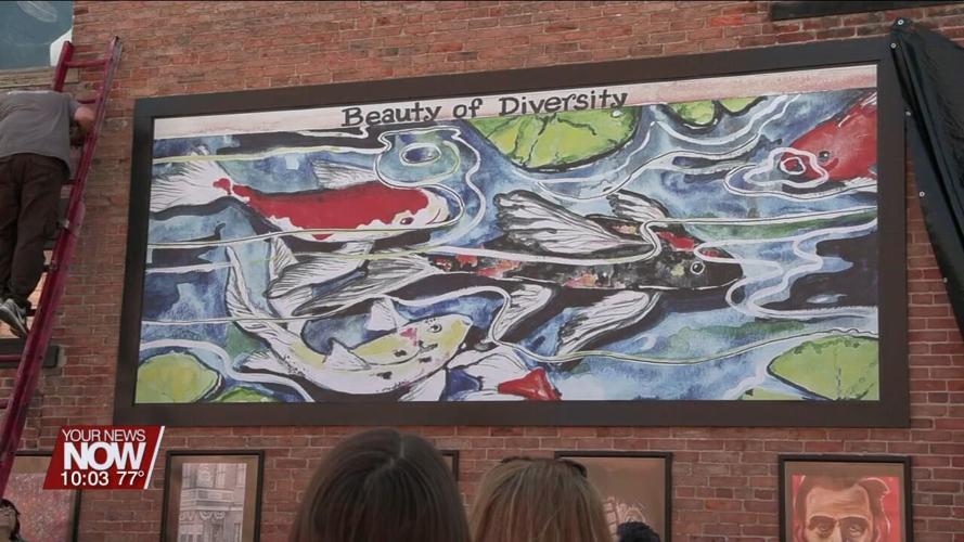 Newly unveiled mural in Wapakoneta kicks off beginning of "Artist Avenue" downtown