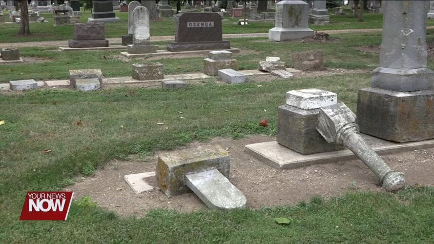 Delphos Police Department seeking information on Westside Cemetery vandalism